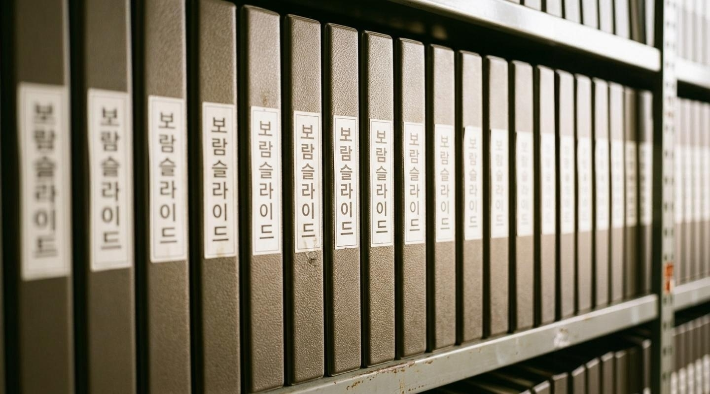 보람슬라이드 — 40년의 기록